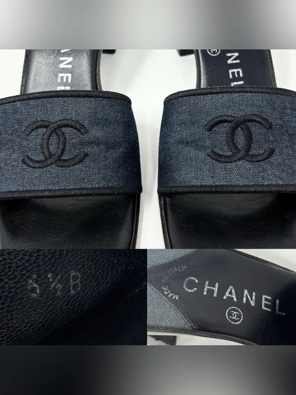 CHANEL vintage navy